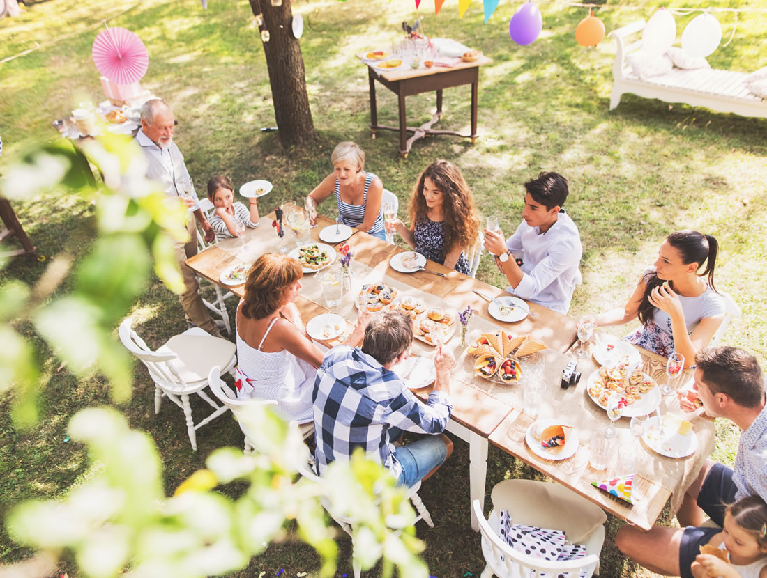 Gartenfest mit Homecooking by Sabine Huber: private Dining und Eventcatering in Österreich  © Shutterstock